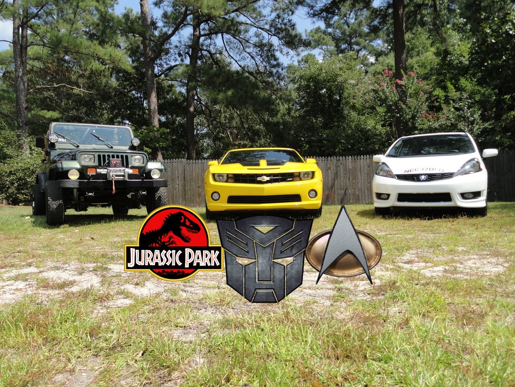 My Moviecar Family --- Jeep #49 - Bumblebee - Shuttlecraft Galileo 7