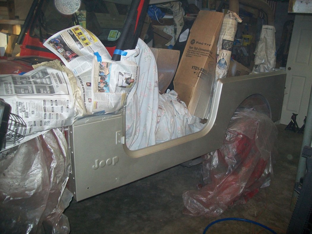 Painting Driver Side 11-22-2010 [1].JPG