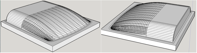 Bubble Roof Mold